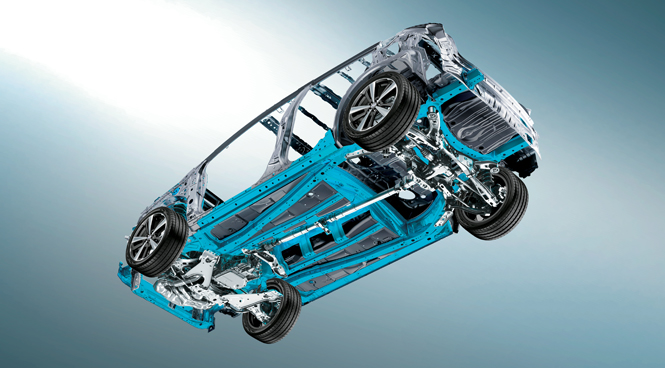 Plateforme globale Subaru La flexibilité – pour se plier à la demande